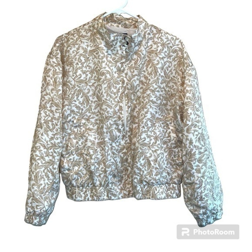 EP Pro Women's‎ Lightweight Golf Jacket Cream/Tan Size Medium